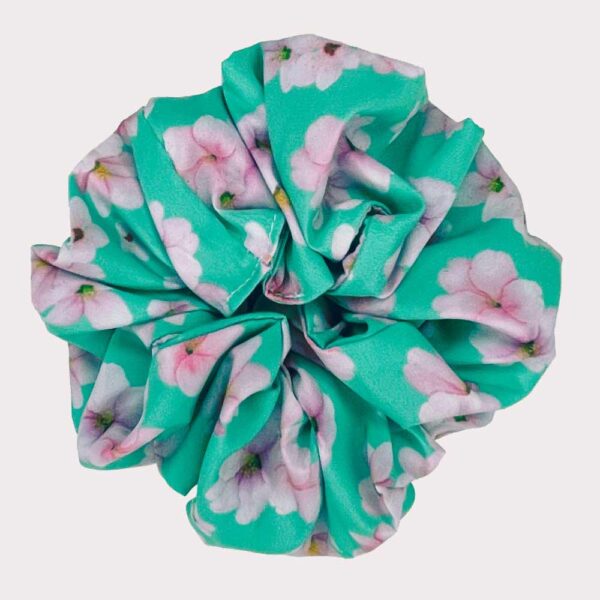 Hair scrunchie, matching dog mum accessories - Blossom chic collection