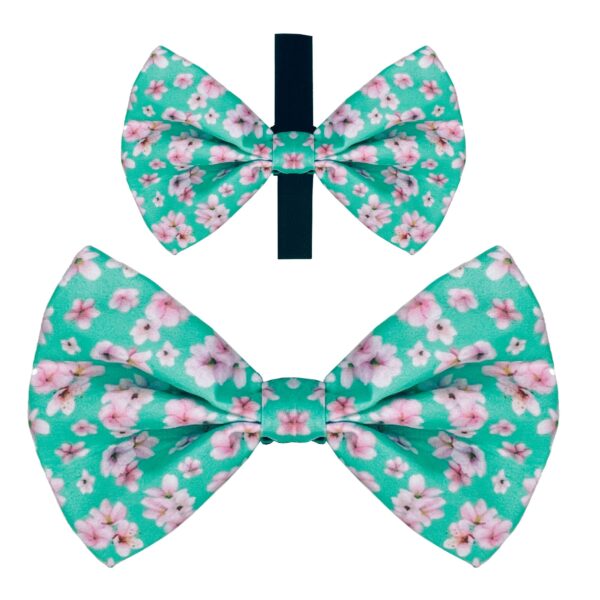 Dog Bow Tie "Blossom Chic" - Image 2
