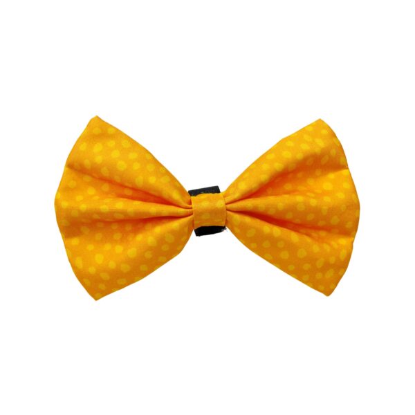 Dog Bow Tie "Dotty for You" - Yellow