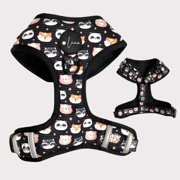 Adjustable harness, woodland theme, forest babies
