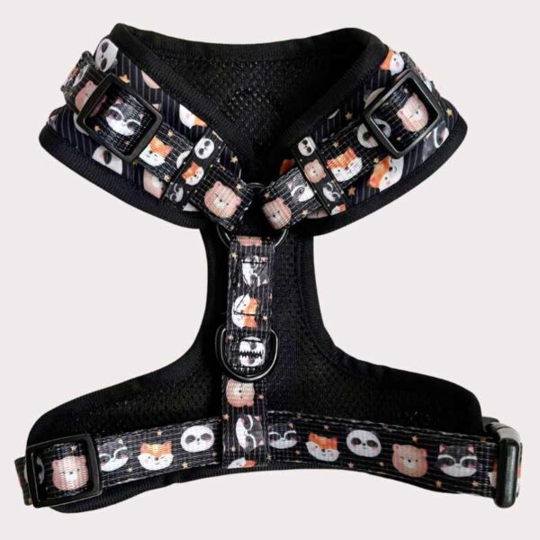 Adjustable harness, woodland theme, forest babies