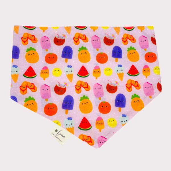 Summer dog bandana, Tropical Party