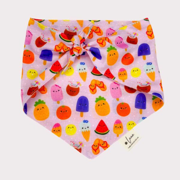 Summer dog bandana, Tropical Party