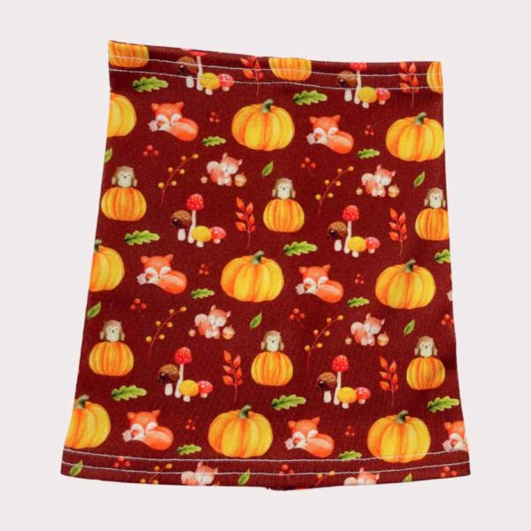 woodland creatures pattern dog snood