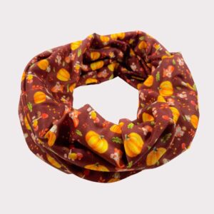 Snood Scarf for humans, snood scarves, woodland creatures