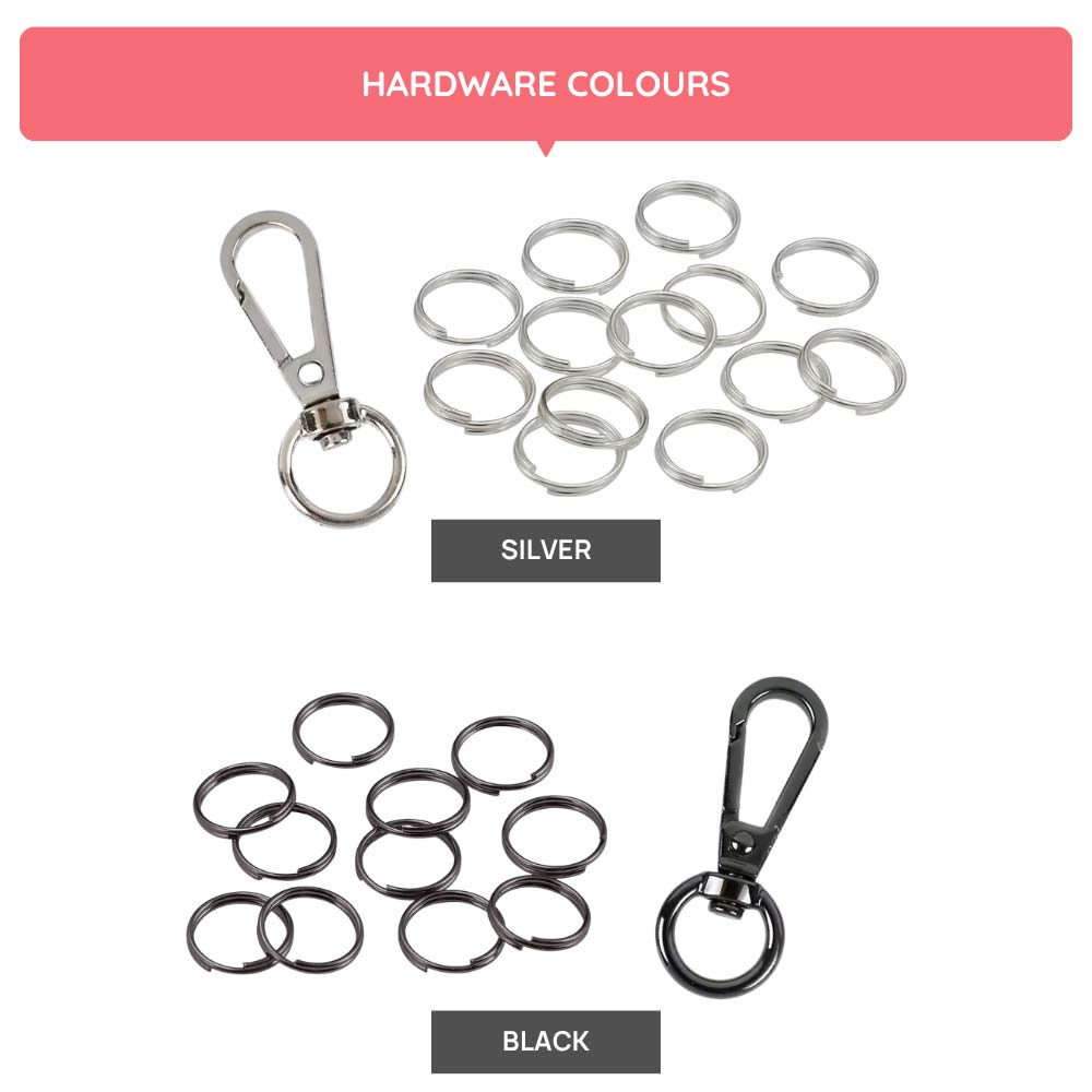 Dog ID Tag hardware colours