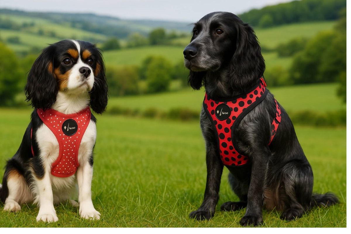Step-in harness vs adjustable harness - comparing dog harnesses